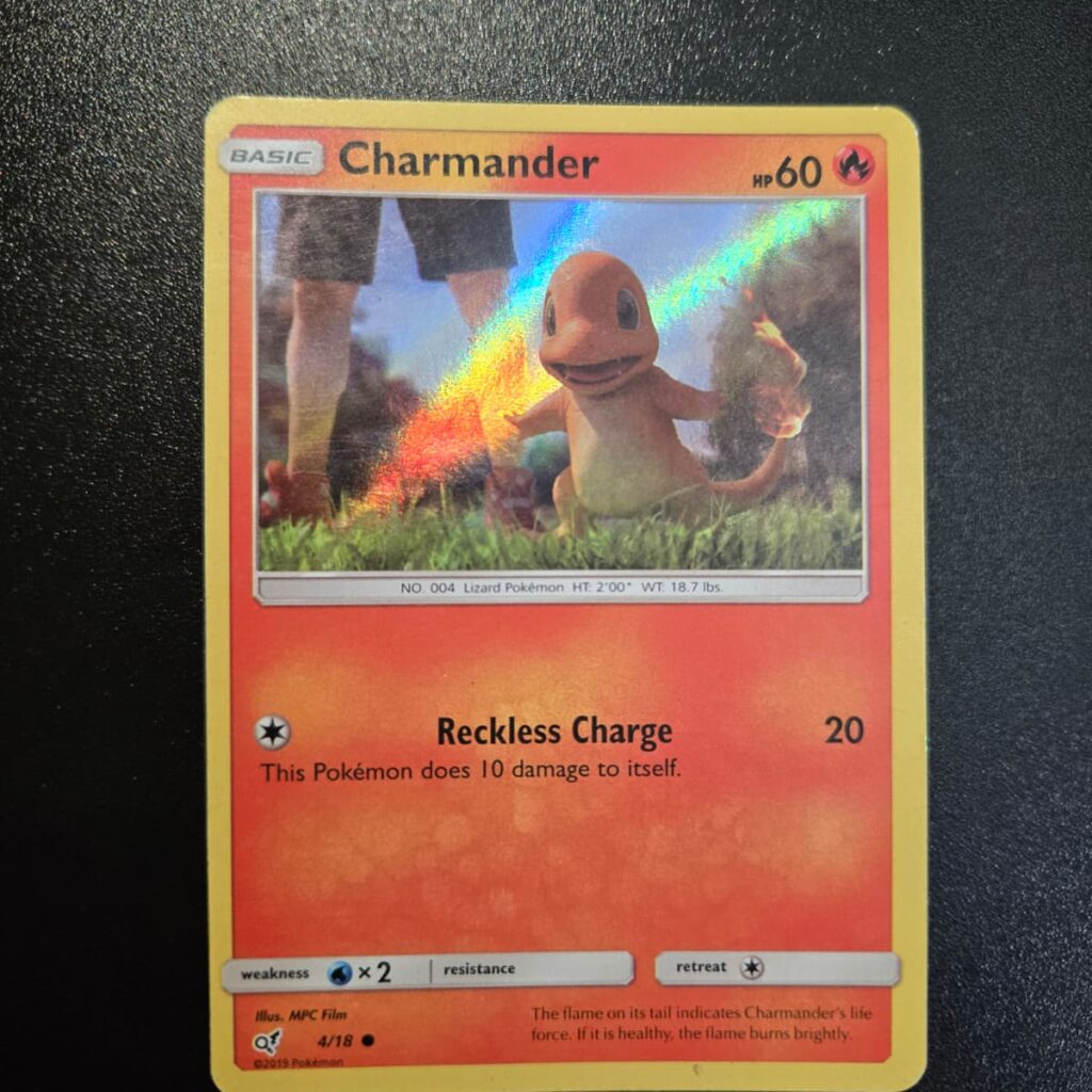 Charmander 4/18 Detective Pikachu Holo