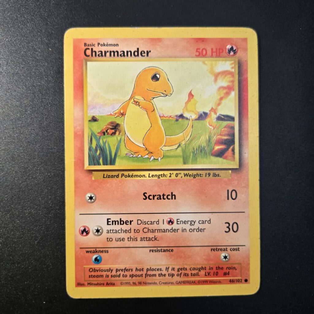 Charmander 46/102 Base Set Common