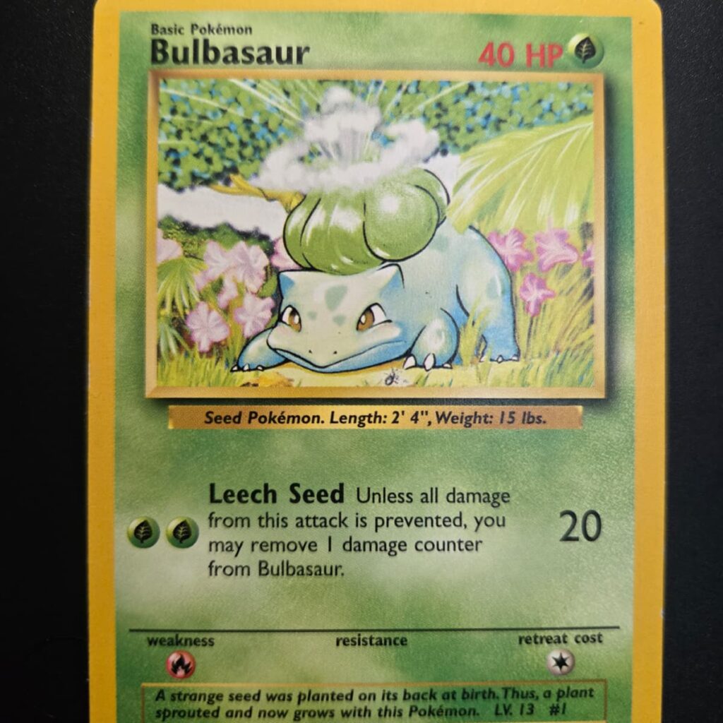 Bulbasaur 44/102 Base Set Common