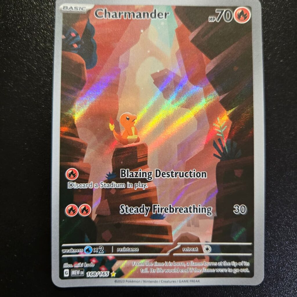 Charmander 168/165 Scarlet & Violet 151 Illustration Rare