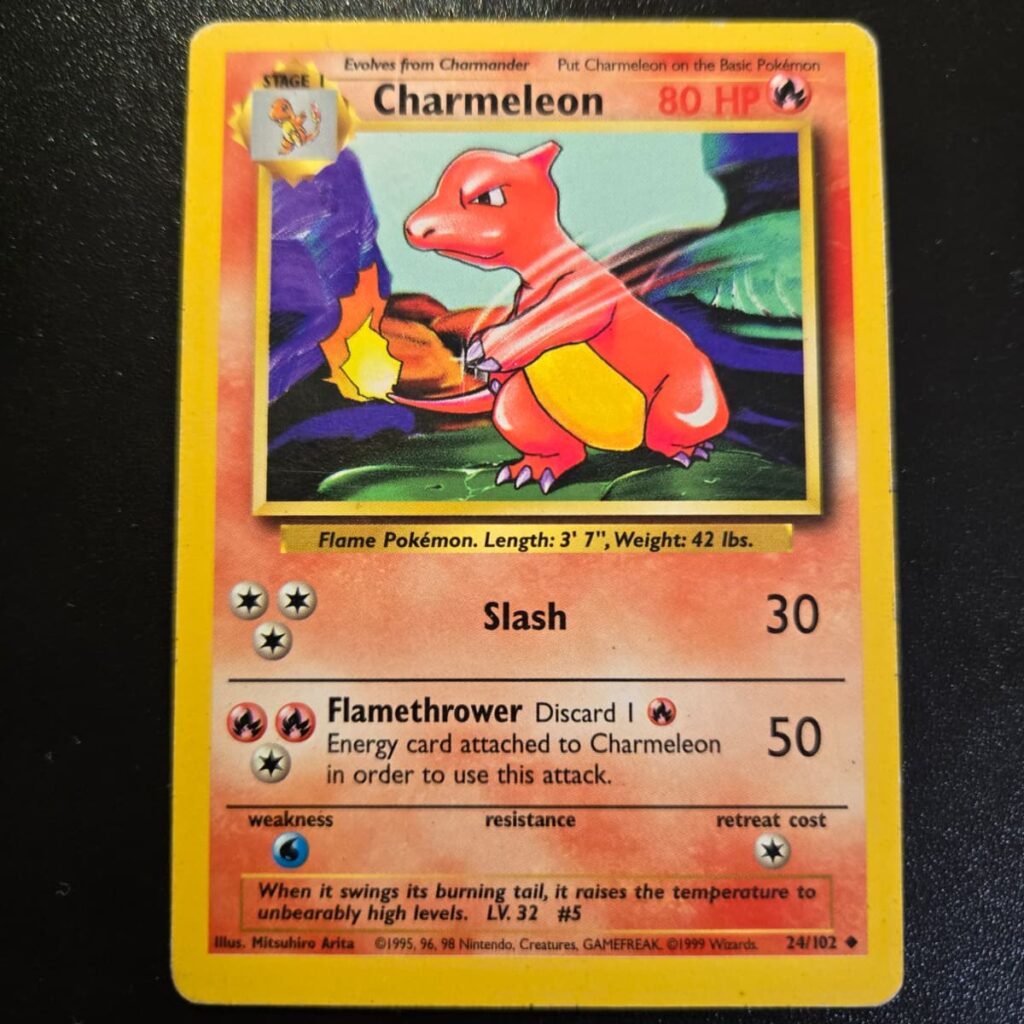Charmeleon 24/102 Base Set Uncommon