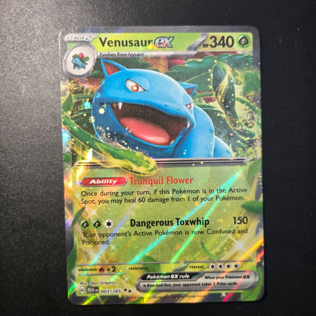 Venusaur 3/165 Scarlet & Violet 151 Double Rare